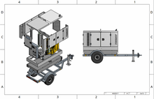 Load image into Gallery viewer, 25 kW Caterpillar Towable Diesel Generator